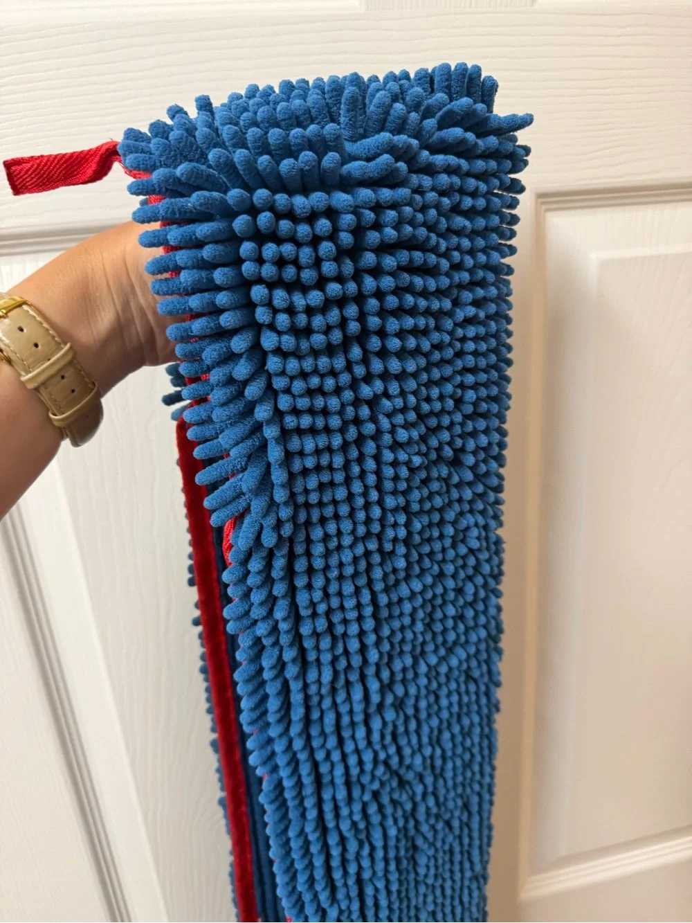 Blue Dog Bath & Dry Microfiber Chenille Towel - SoggyDoggy